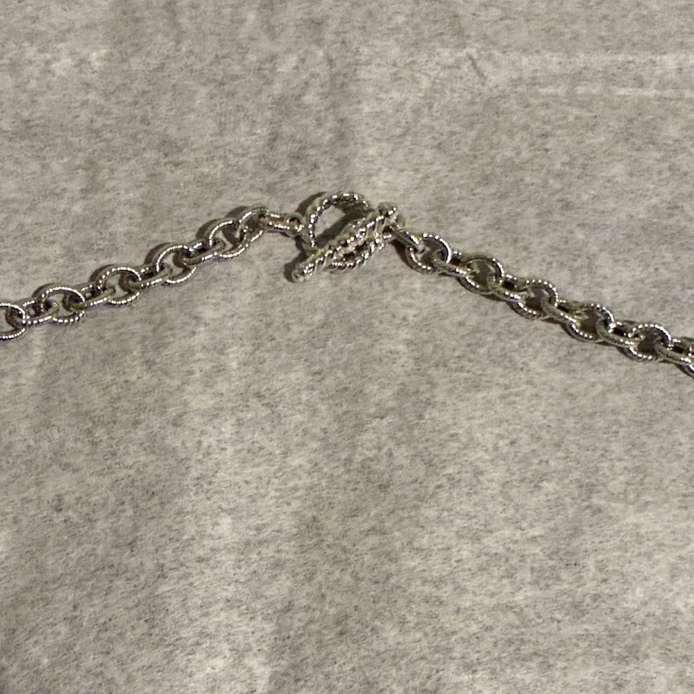 Elegant Silver and Gold Necklace